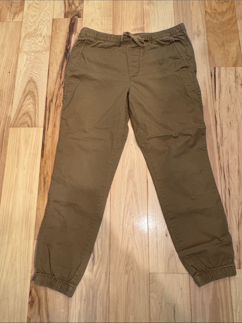 GAP khaki Brown Drawstring Waist Jogger Pants medium